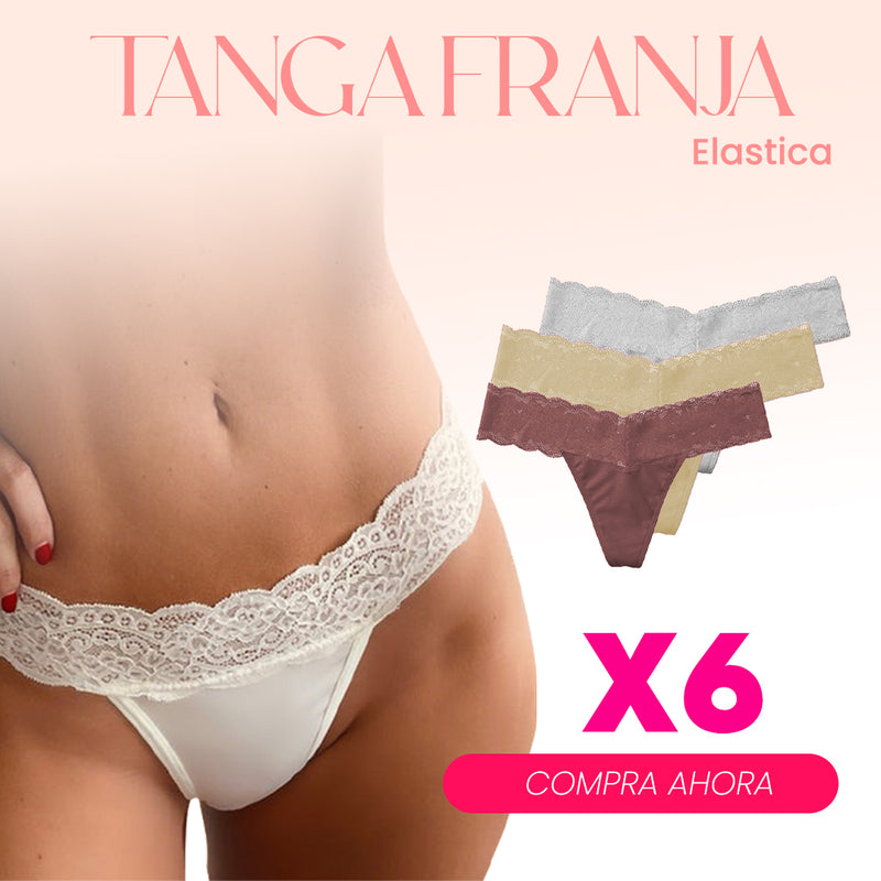 Pack x 6 Tangas Colores Surtidos